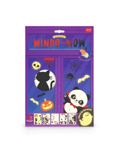 Set de 40 Autocollants Électrostatiques pour Fenêtre - Windo-Wow halloween - legami
