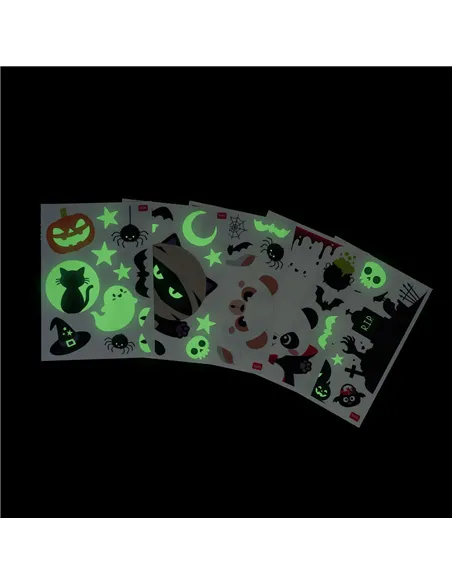 Set de 40 Autocollants Électrostatiques pour Fenêtre - Windo-Wow halloween - legami