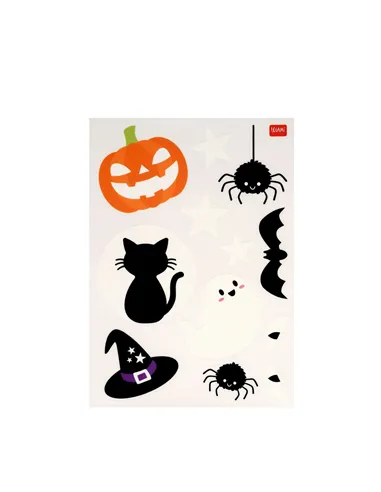 Set de 40 Autocollants Électrostatiques pour Fenêtre - Windo-Wow halloween - legami