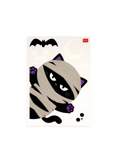 Set de 40 Autocollants Électrostatiques pour Fenêtre - Windo-Wow halloween - legami