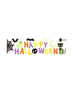 Set d'Autocollants en Gel pour Fenêtre - Windo-Glow halloween - legami 2