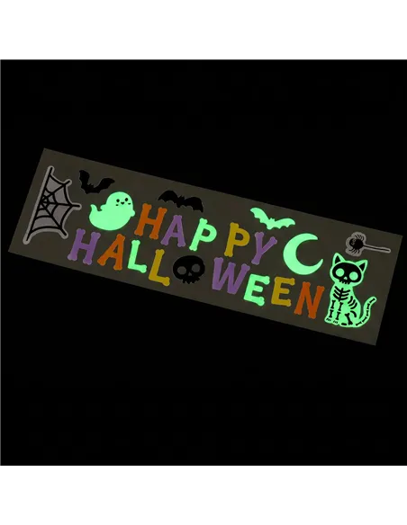 Set d'Autocollants en Gel pour Fenêtre - Windo-Glow halloween - legami