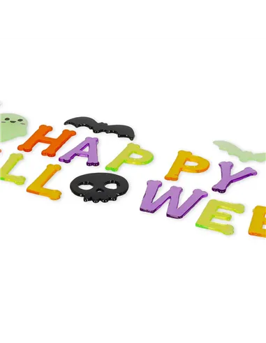 Set d'Autocollants en Gel pour Fenêtre - Windo-Glow halloween - legami