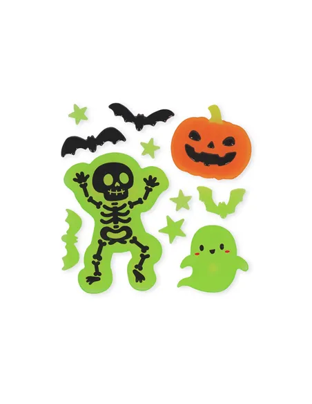 Set d'Autocollants en Gel pour Fenêtre - Windo-Glow halloween - Legami