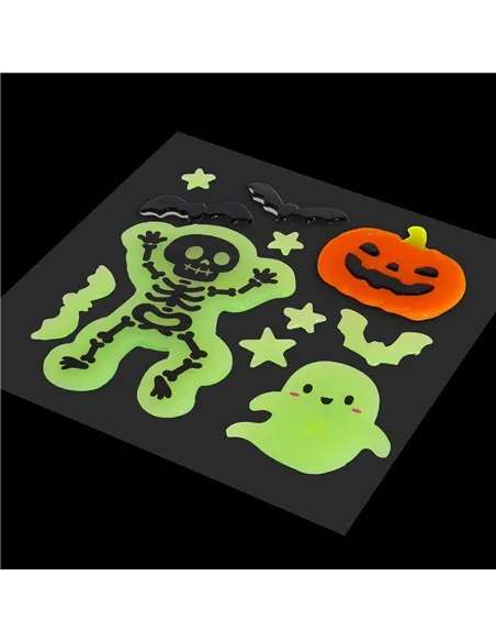 Set d'Autocollants en Gel pour Fenêtre - Windo-Glow halloween - Legami
