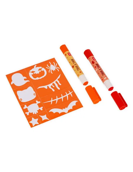 Set de 6 Crayons de Maquillage pour le Visage en Bâtonnets - Trick & Twist halloween - Legami