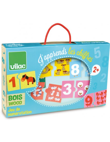 J'apprends les chiffres, jeu de numération