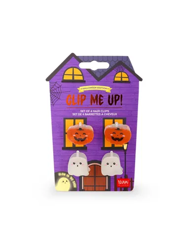 Set de 4 Mini Barrettes à Cheveux d'Halloween - Clip Me Up! halloween - Legami