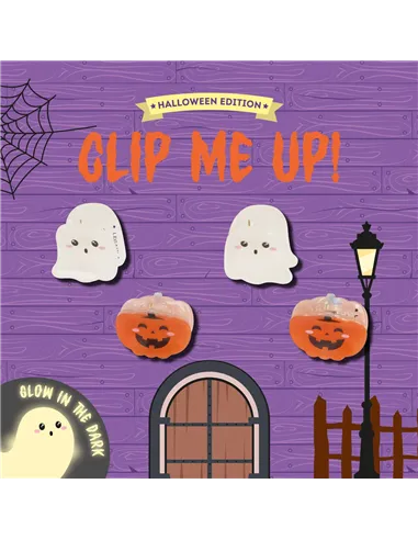 Set de 4 Mini Barrettes à Cheveux d'Halloween - Clip Me Up! halloween - Legami