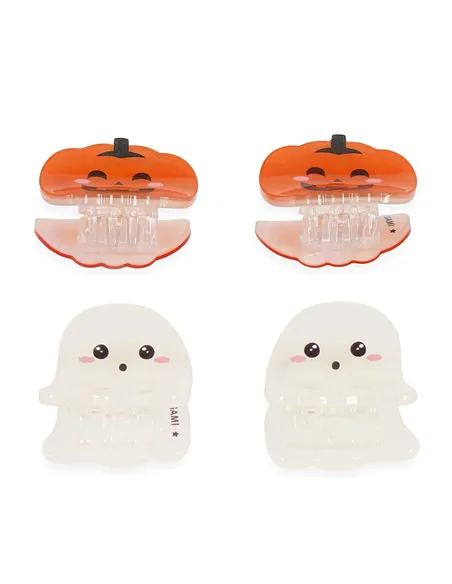 Set de 4 Mini Barrettes à Cheveux d'Halloween - Clip Me Up! halloween - Legami