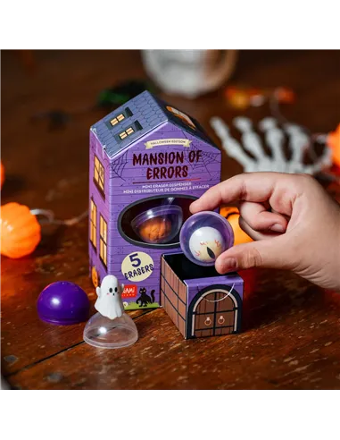 Mini Distributeur de Gommes à Effacer - Mansion of Errors halloween - Legami