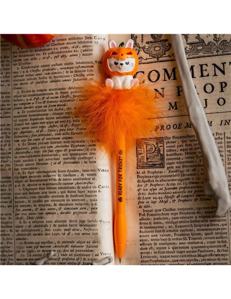 Stylo à Bille Lumineux - Pumpkin Bunny - Writing is Magic halloween - Legami