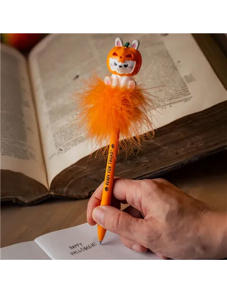 Stylo à Bille Lumineux - Pumpkin Bunny - Writing is Magic halloween - Legami