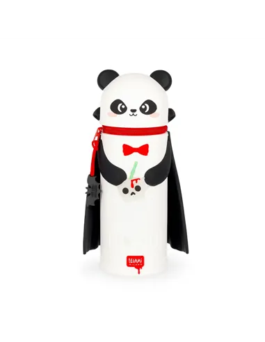 Trousse 2 en 1 en Silicone Panda « Bam-Boo » - Kawaii halloween - Legami