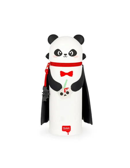 Trousse 2 en 1 en Silicone Panda « Bam-Boo » - Kawaii halloween - Legami