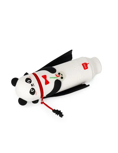 Trousse 2 en 1 en Silicone Panda « Bam-Boo » - Kawaii halloween - Legami
