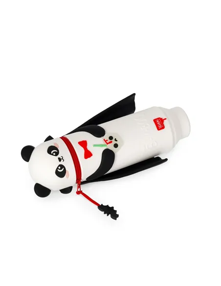Trousse 2 en 1 en Silicone Panda « Bam-Boo » - Kawaii halloween - Legami