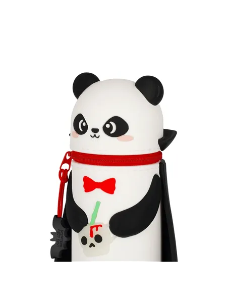 Trousse 2 en 1 en Silicone Panda « Bam-Boo » - Kawaii halloween - Legami