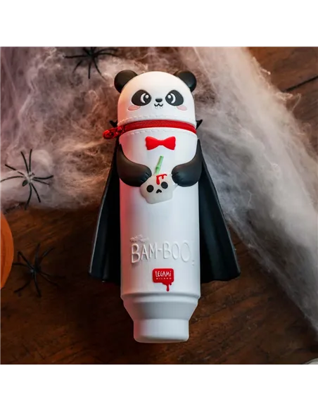 Trousse 2 en 1 en Silicone Panda « Bam-Boo » - Kawaii halloween - Legami