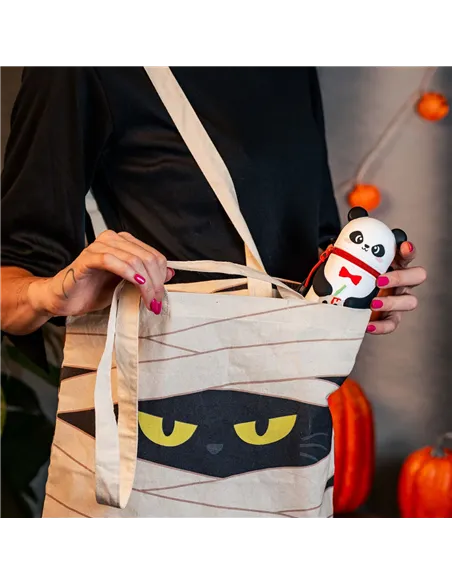 Trousse 2 en 1 en Silicone Panda « Bam-Boo » - Kawaii halloween - Legami