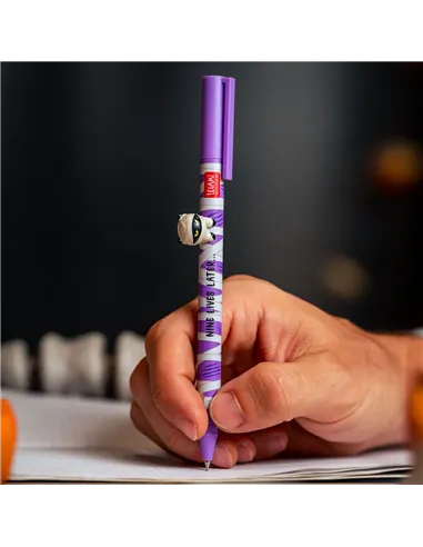 Set de 2 Stylos Gel avec Animal Décoratif - Lovely Friends - Spooky Party halloween 2026 - Legami