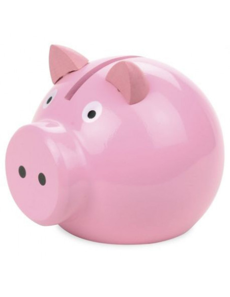 Tirelire cochon rose