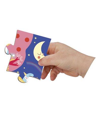 MAGNETI'PUZZLES - LICORNES 24 PCS - Janod