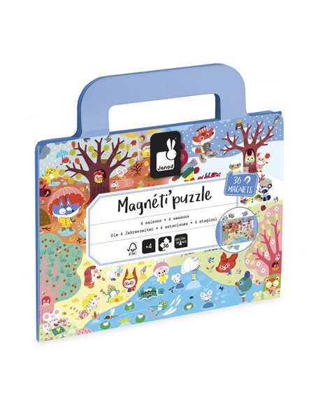 MAGNETI'PUZZLES - 4 SAISONS 36 PCS - Janod