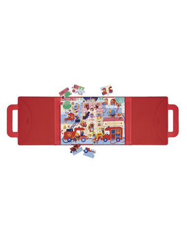 MAGNETI'PUZZLES - POMPIERS 36 PCS - Janod
