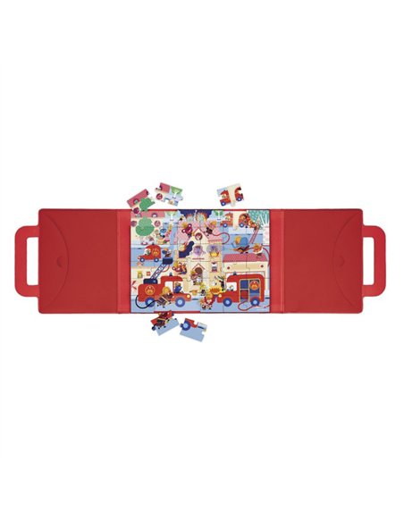 MAGNETI'PUZZLES - POMPIERS 36 PCS - Janod