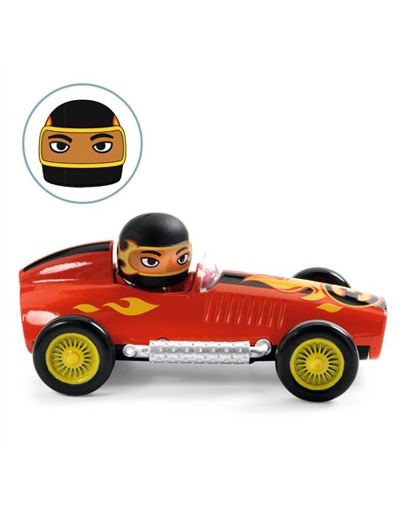 CRAZY MOTORS - VOITURE - Red Super Speed - Djeco