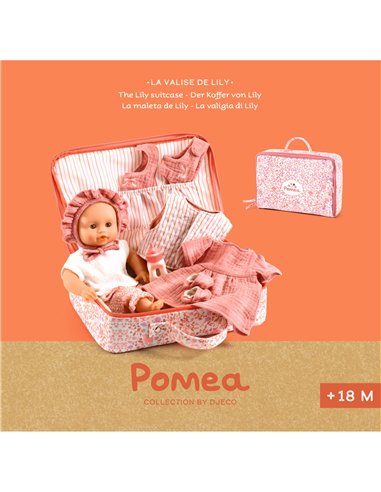 Baby pomea valise - la valise de Lily - pomea djeco