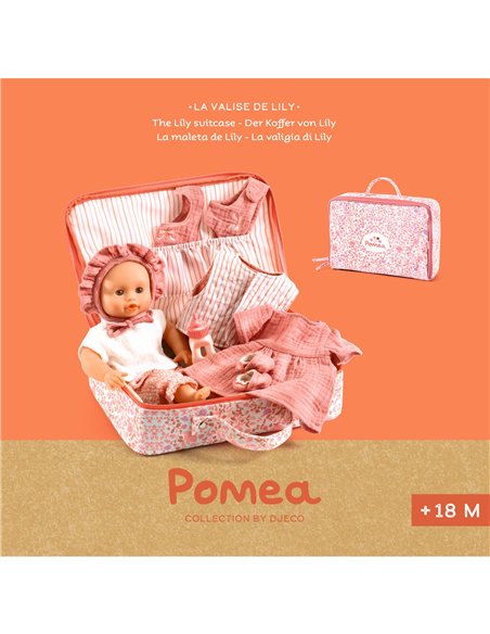 Baby pomea valise - la valise de Lily - pomea djeco