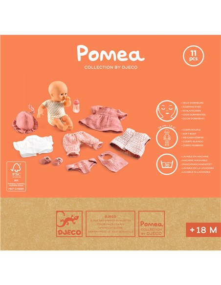 Baby pomea valise - la valise de Lily - pomea djeco