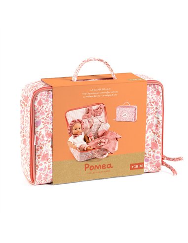 Baby pomea valise - la valise de Lily - pomea djeco