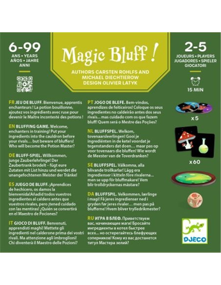 Jeu de dés - Magic-bluff - Djeco