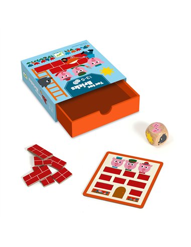 Jeu de dés - Toc Toc Bricks - Djeco