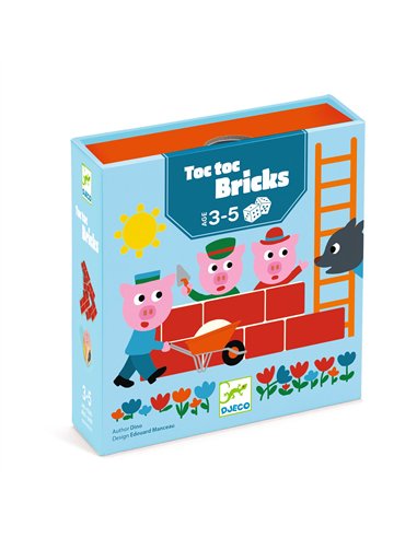 Jeu de dés - Toc Toc Bricks - Djeco