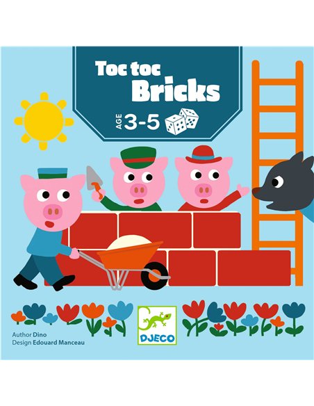 Jeu de dés - Toc Toc Bricks - Djeco