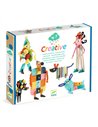 COFFRETS MULTI ACTIVITES - Creative - Coffret d'activités… tout est utilisé ! - Grands bonhommes et petits toutous - Djeco