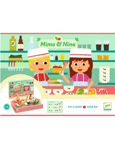 IMITATION - Mimo & Nina Bar à salade - Djeco