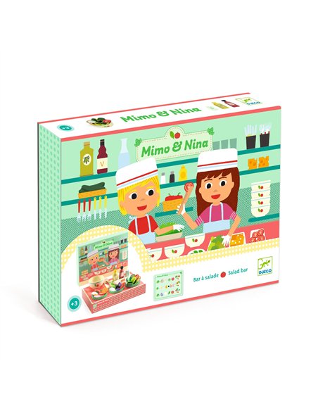 IMITATION - Mimo & Nina Bar à salade - Djeco