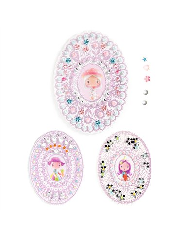 TINYLY - ARTS & CRAFTS - Collages Amy & Co - Djeco