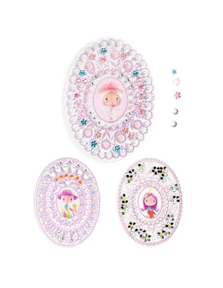 TINYLY - ARTS & CRAFTS - Collages Amy & Co - Djeco