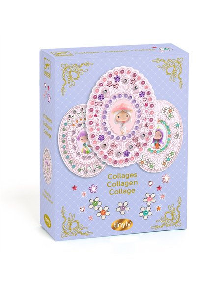 TINYLY - ARTS & CRAFTS - Collages Amy & Co - Djeco