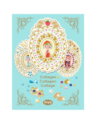 TINYLY - ARTS & CRAFTS - Collages Berry & Co - Djeco