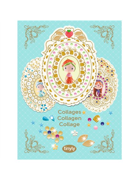 TINYLY - ARTS & CRAFTS - Collages Berry & Co - Djeco