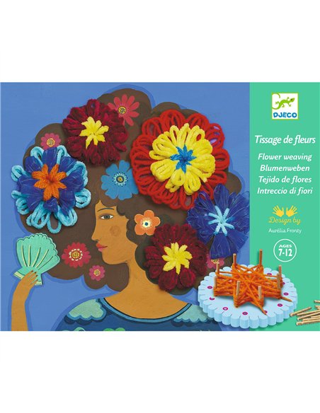 Tissage de fleurs - Un hémisphère dans une chevelure - Djeco