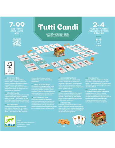 Jeu Tutti Candi - Djeco