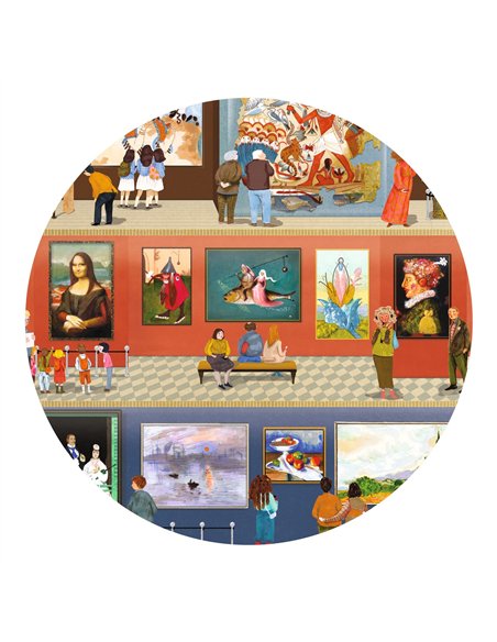 Puzzle d'observation au musée 500 pcs - Djeco